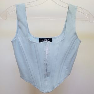 Akira Baby Blue Corset